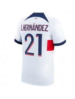 Paris Saint-Germain Lucas Hernandez #21 Replika Borta Kläder 2023-24 Kortärmad